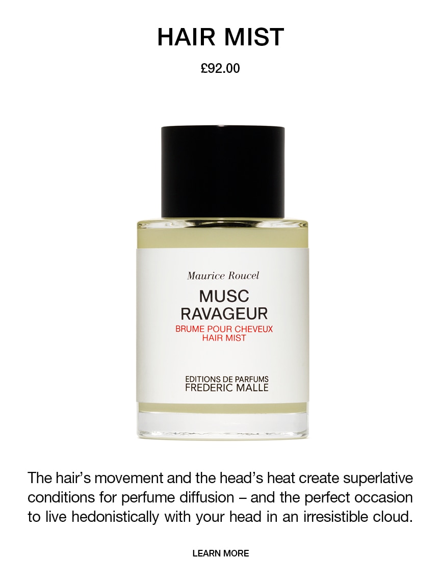 frederic malle musc ravageur hair mist